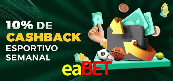 10% de bônus de cashback na eabet
